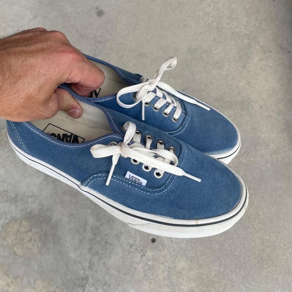 Vans Men's Blue and Navy Trainers